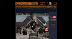 Desktop Screenshot of ironradio.org